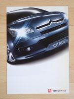 Citroen C4 - Schweizer Prospekt September 2004 - P1578