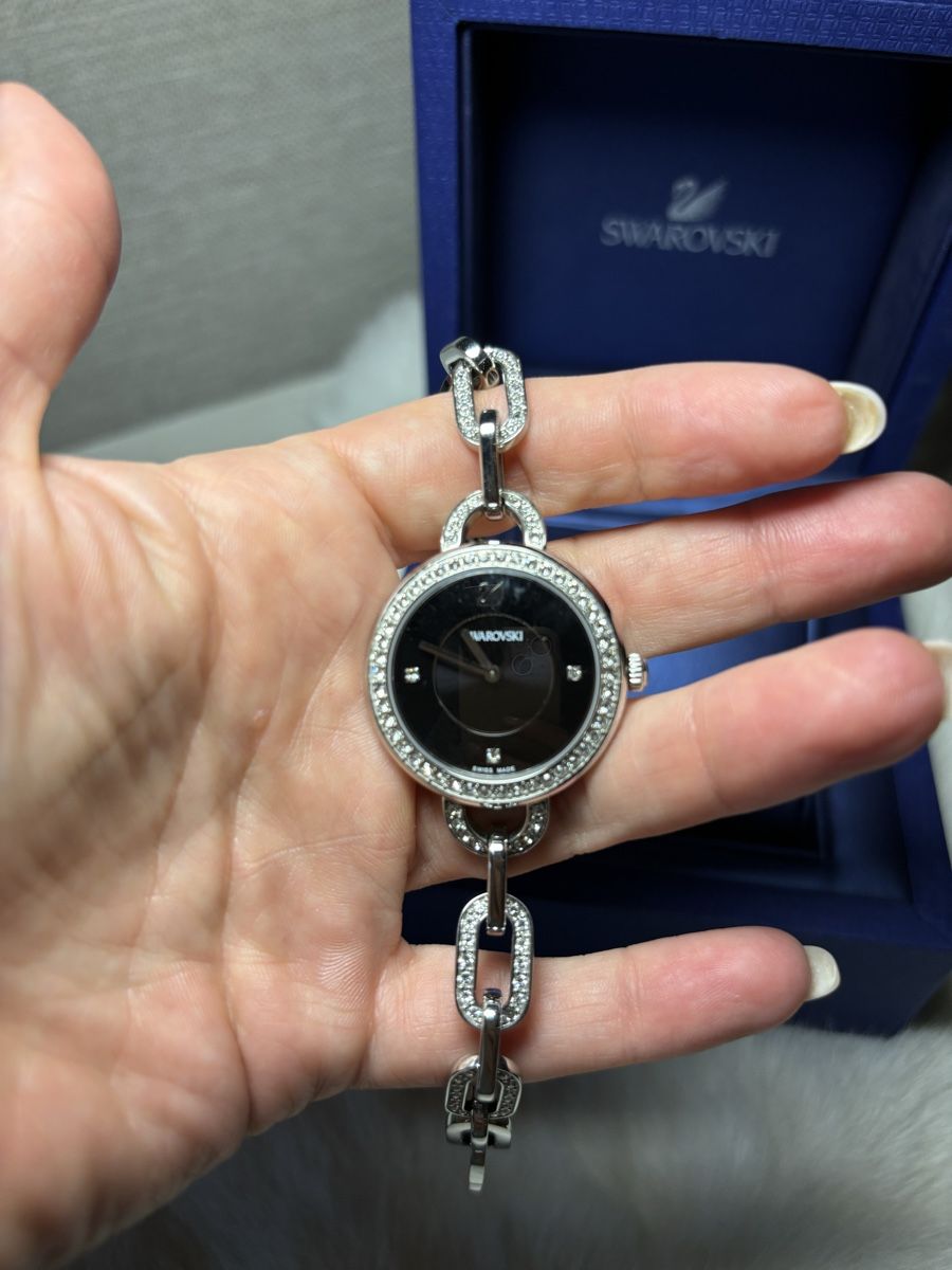 Altri accessori per orologi: Swarovski Schmuckuhr Edelstahl – Nuovo (secondo la descrizione) da Bäretswil venduto da Viechel 1