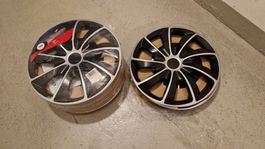 6 Stk Radabdeckungen/Radzierblenden 15"