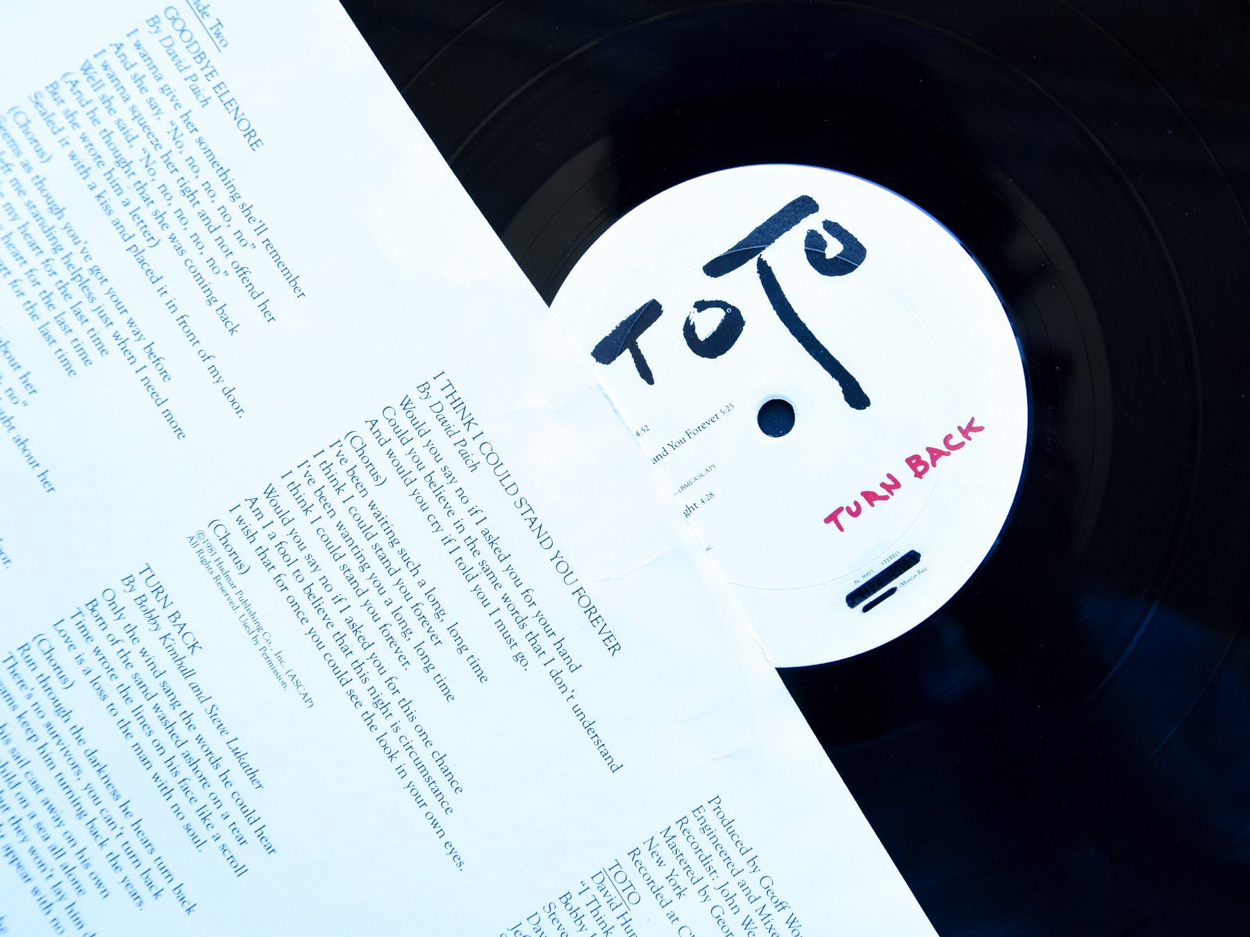 Dischi in vinile: Toto - Turn Back (US Press) – Usato da Belmont-sur-Yverdon venduto da ag97 3