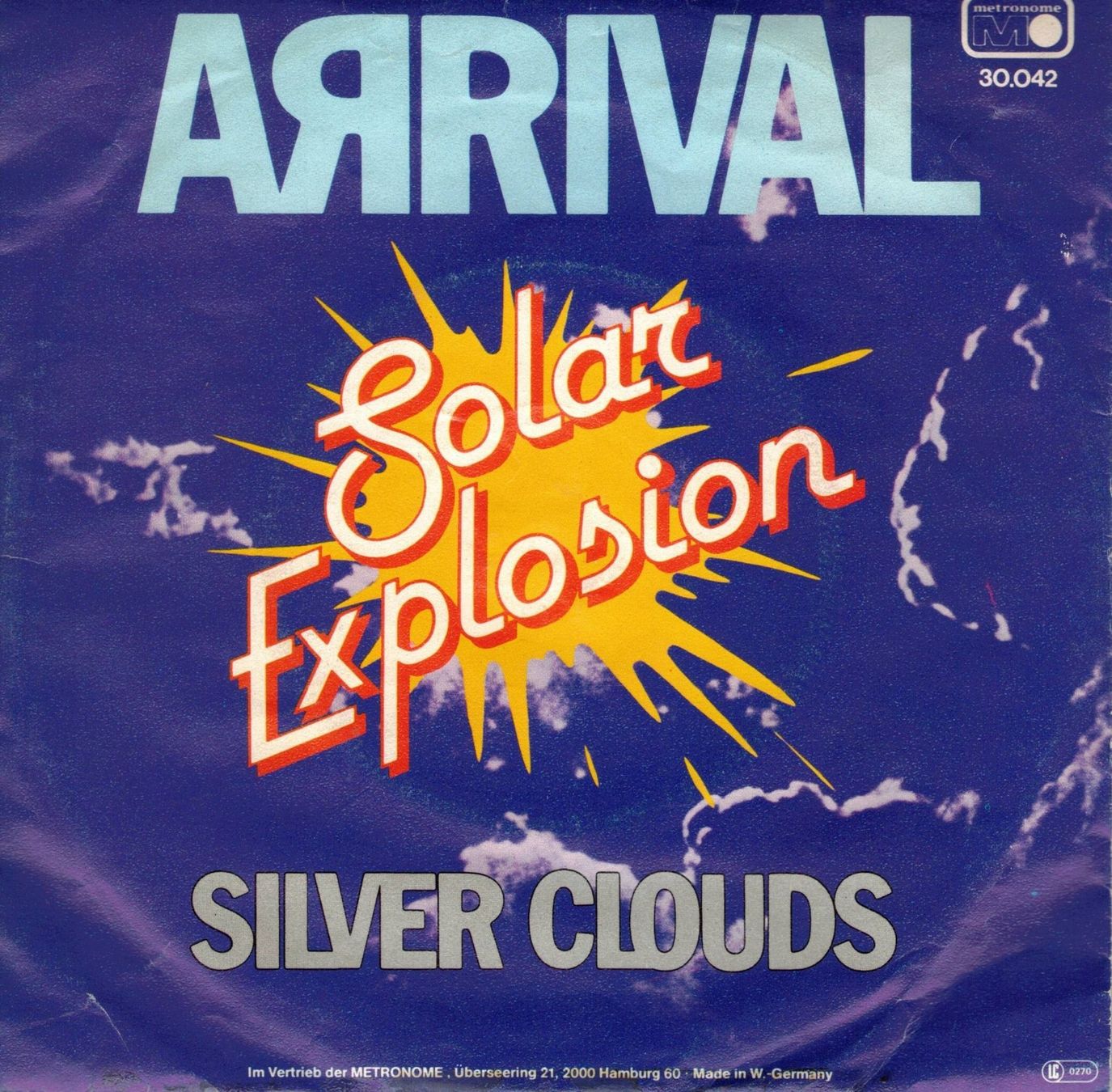 Schallplatten: Arrival  --  Solar Explosion  Single7 – Gebraucht aus Rheinau von thespecials
