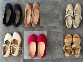 Damenschuhe Pumps Wedges Ballarinas Gr.43-44