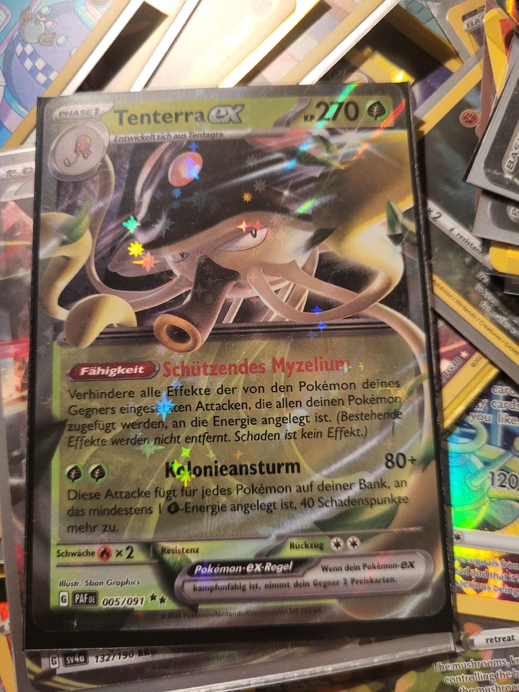 Cartoline: Tenterra EX Pokemon – Nuovo (secondo la descrizione) da St. Gallen venduto da Yungfr4ncis