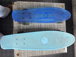 2 Pennyboards 22" Mini-Cruiser, blau