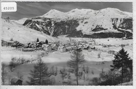 Panorama Dalpe d'inverno im Winter
