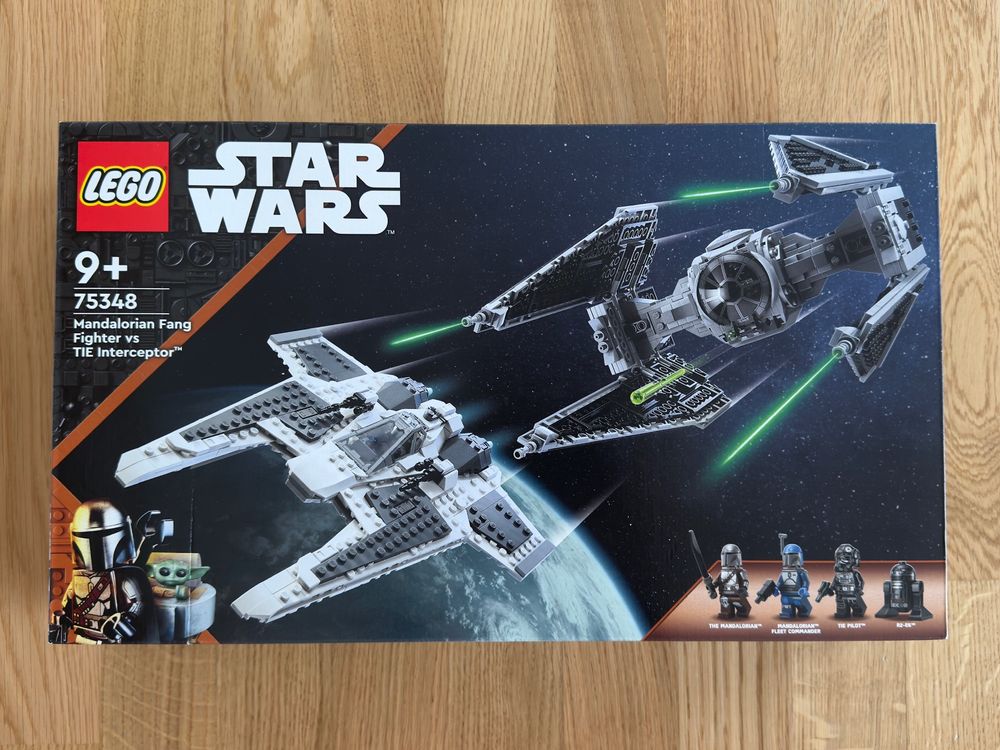 LEGO 75348 Star Wars Chasseur Mandalorien et TIE Interceptor (Neu und ...