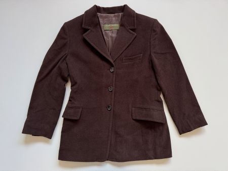 Luciano Barbera blazer women Sz 40 Angora, Wool, Cashmere