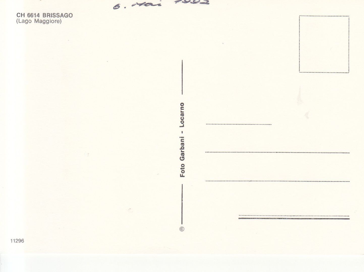 Cartoline postali: Brissago 1992 – Usato da Bürglen TG venduto da StampGraf 1