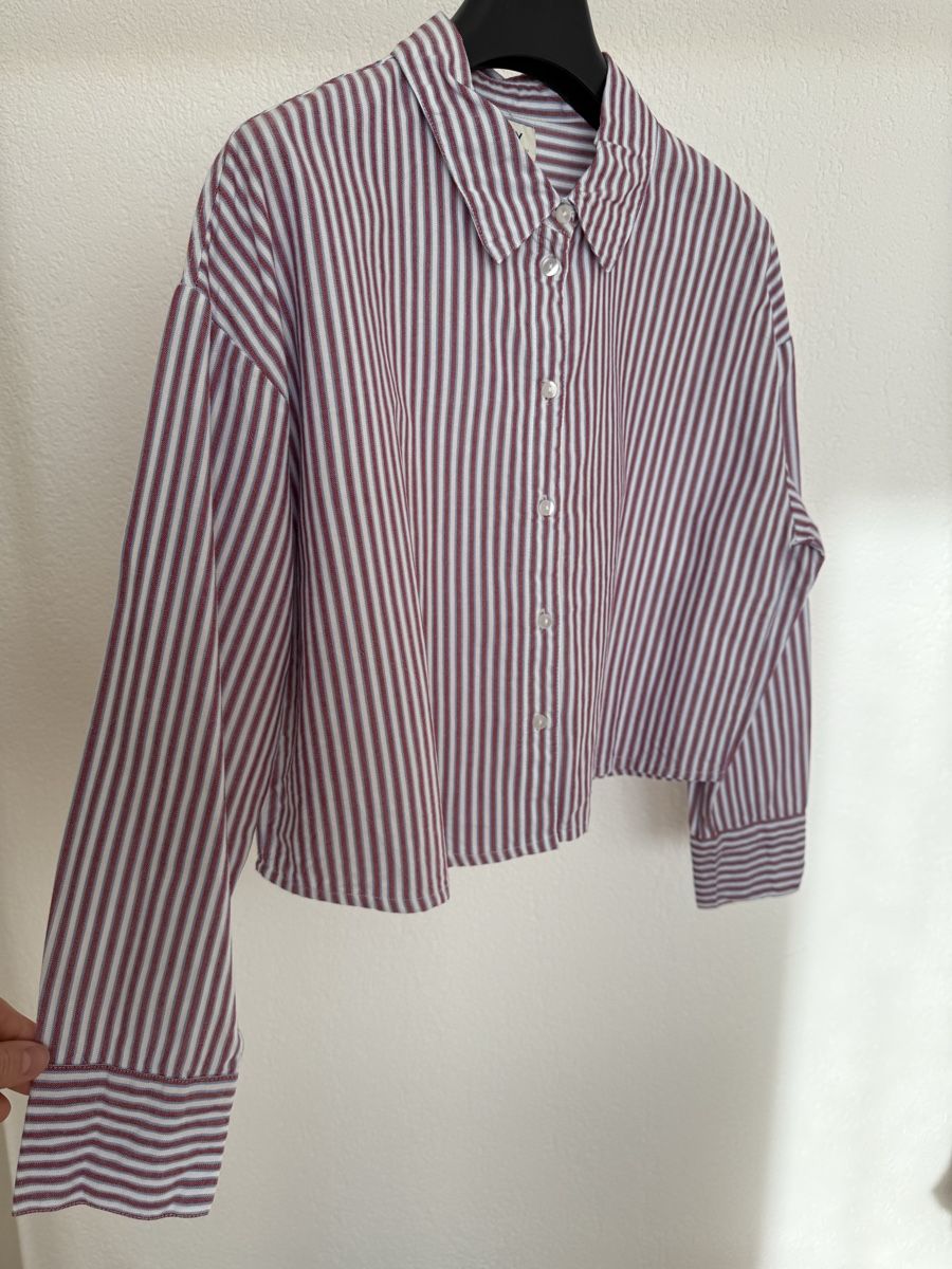 Only Camicette: ONLY PETITE Crop Hemdbluse Grösse M – Nuovo (secondo la descrizione) da Rorschacherberg venduto da drdupor 1