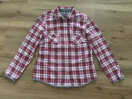 Mammut Hemd Karomuster Pink/Weiss Grösse L neuwertig