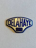 Delahaye plaque émaillée