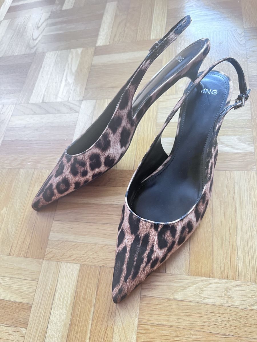 Mango Scarpe da donna: MNG Mango Slingpumps, Gr. 39, Leoprint – Usato da Wallisellen venduto da Mimimi93