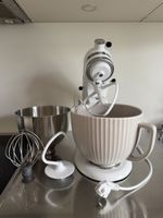 KitchenAid Küchenmaschine weiss mit Zubehör