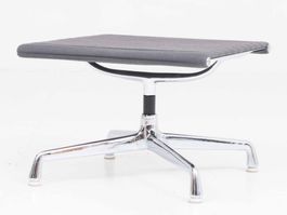 Vitra EA 125 Ottoman / Hocker von Eames in Grau