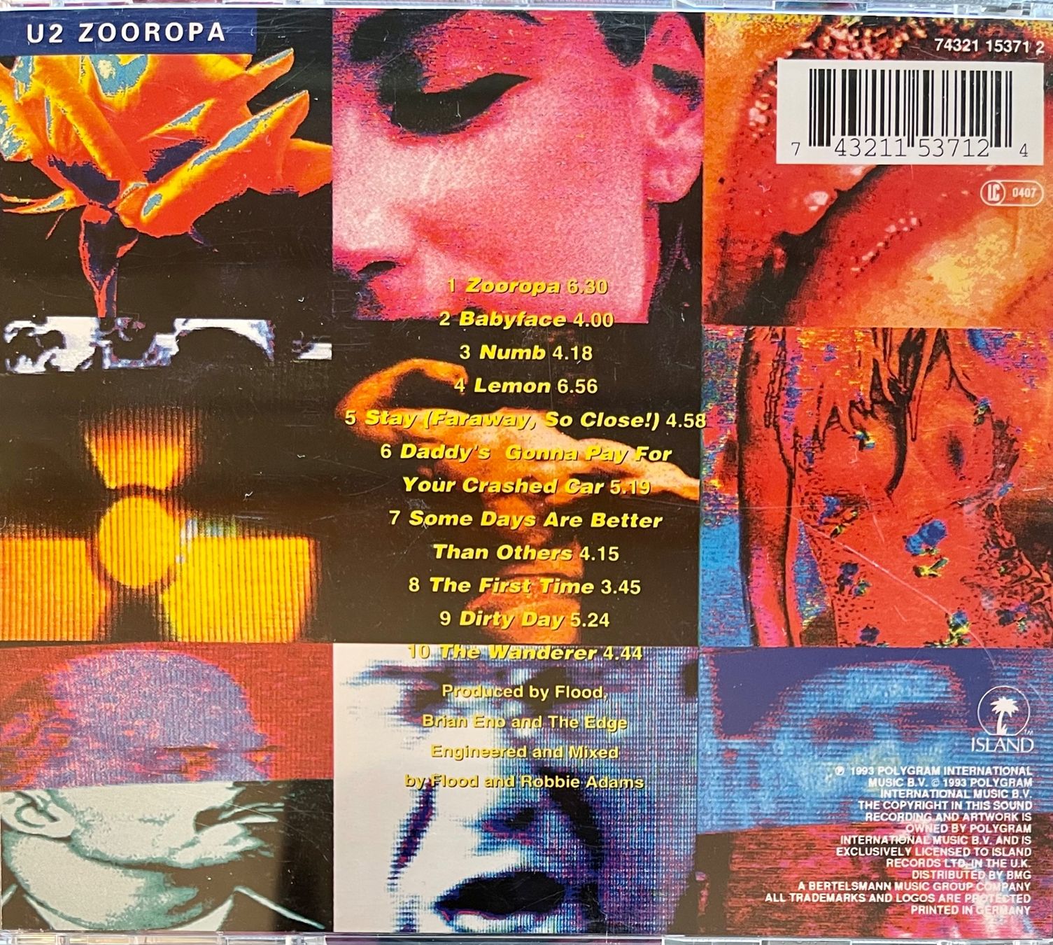 CD: U2 * Zooropa (CD) – Usato da Wettswil venduto da osoma99 1