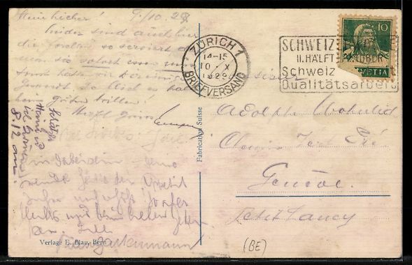 Cartoline postali: AK Bern, Schwellenmätteli – Usato da Berlin venduto da bartko-reher 1