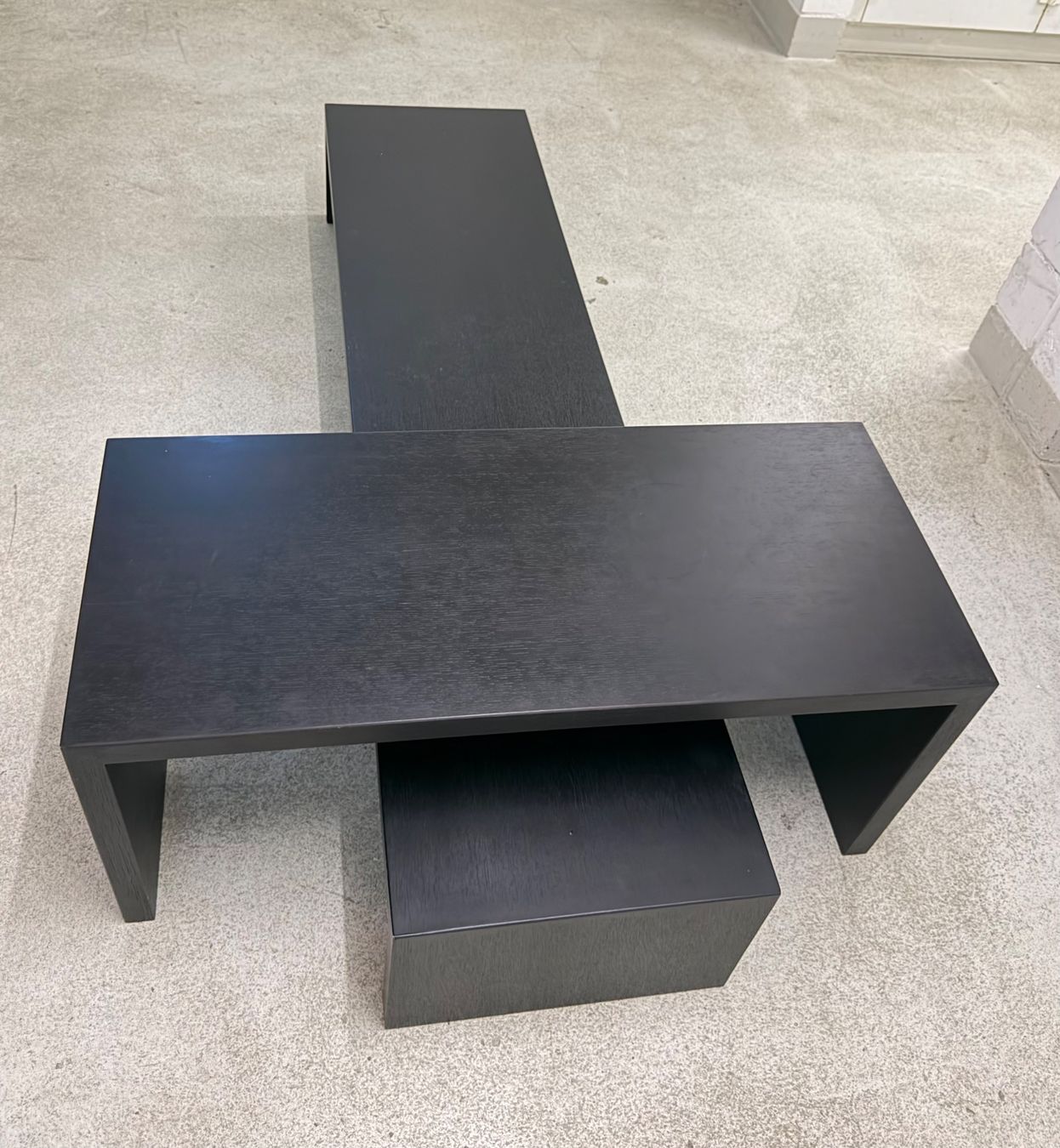 Lambert Tavoli: Lambert Couchtisch-set, schwarz – Usato da Zürich venduto da menschmeier 1