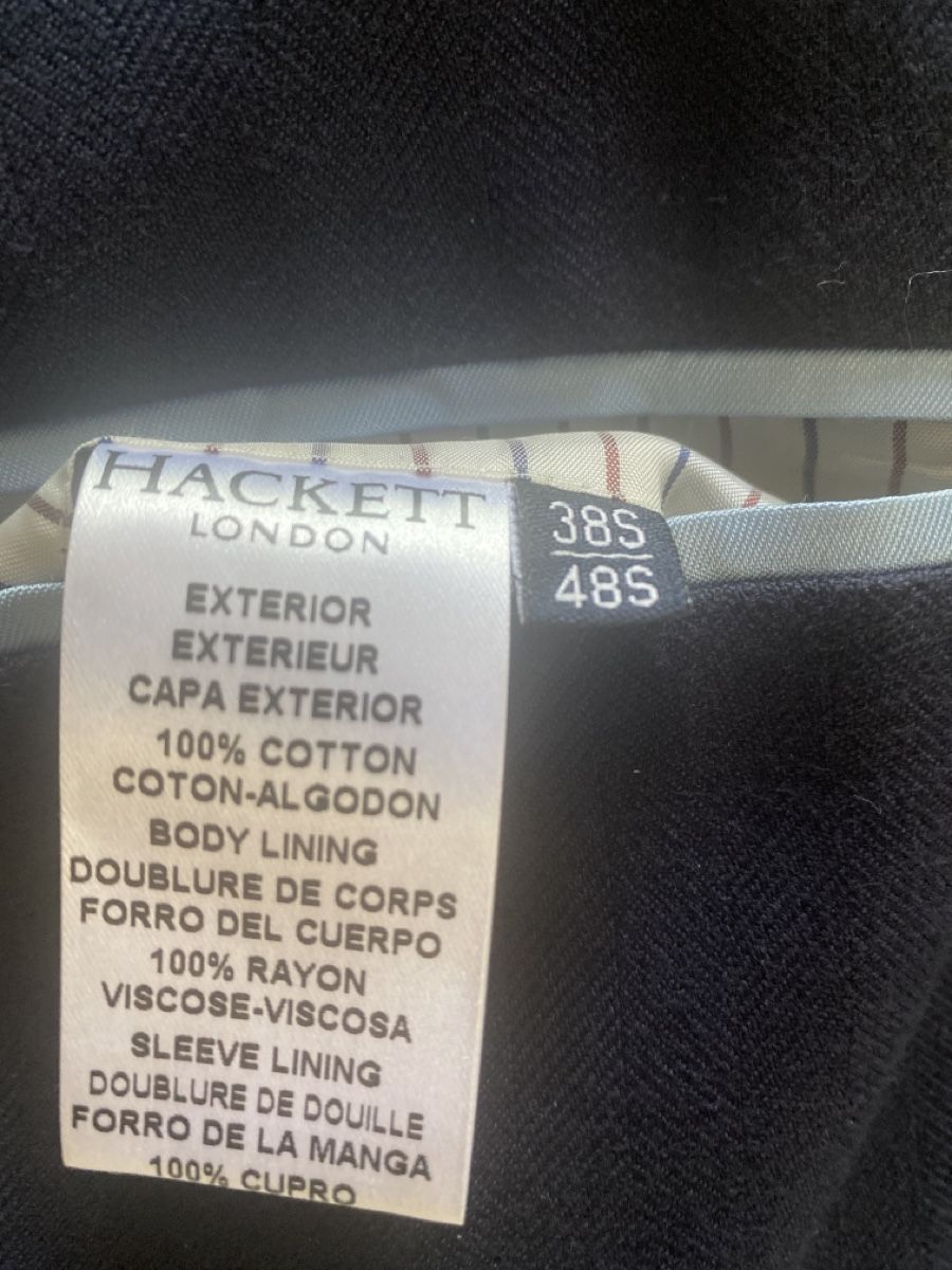 Hackett Giacche: Hackett London Jacke, gr 48 Dunkel Blau – Usato da Baden venduto da swiss-alps 3