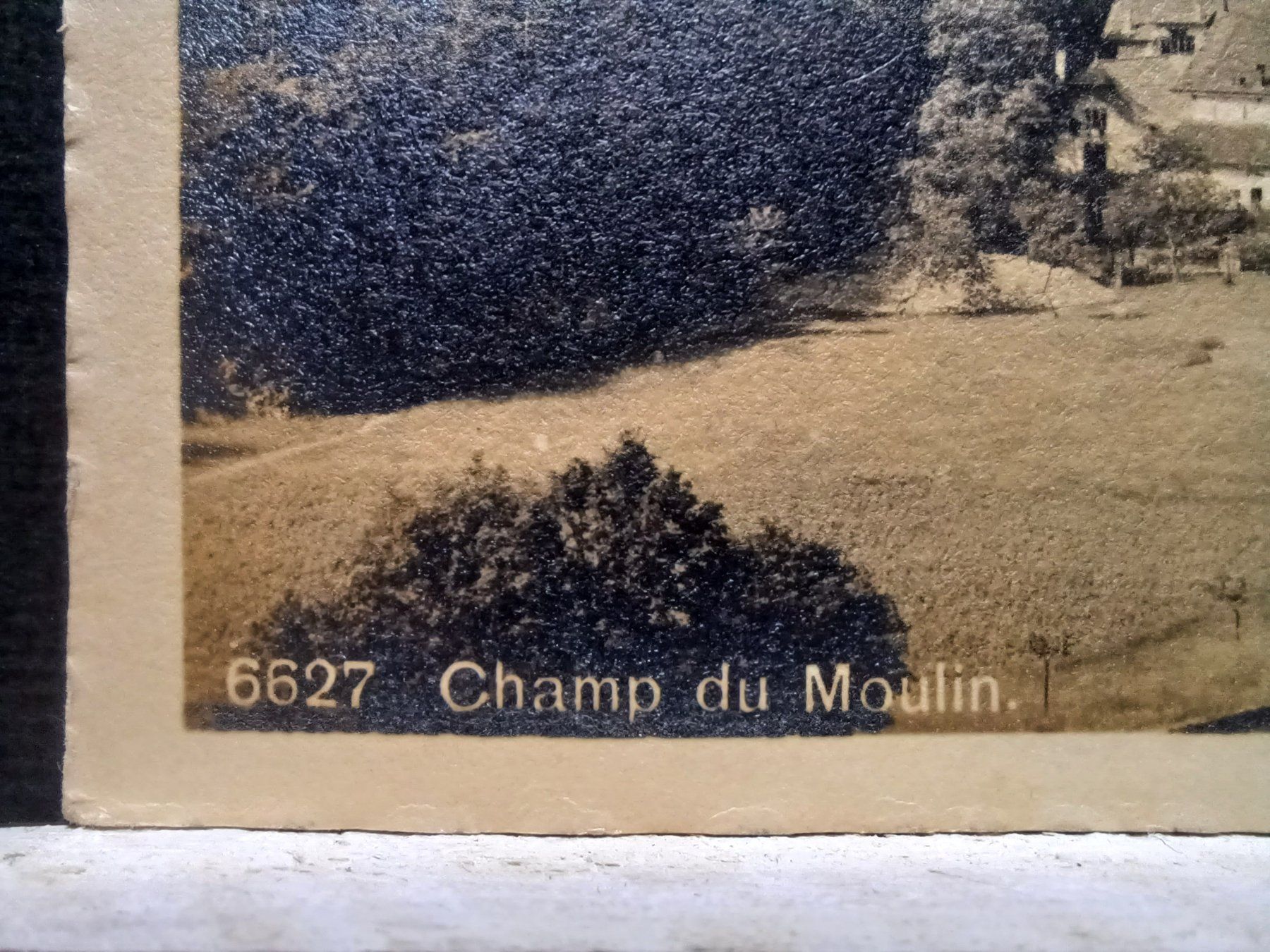 Cartoline postali: No. 6627, Champ du Moulin. 1216 – Usato da Aarau Rohr venduto da mgvw 1