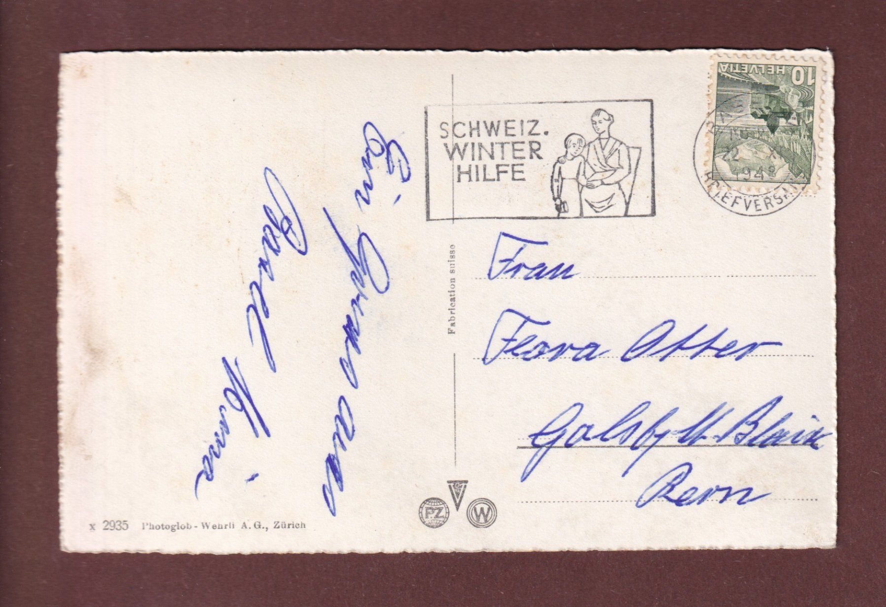 Cartoline postali: BASEL - Johanniterbrücke - 1948 – Usato da Pully venduto da nicecards-shop 1