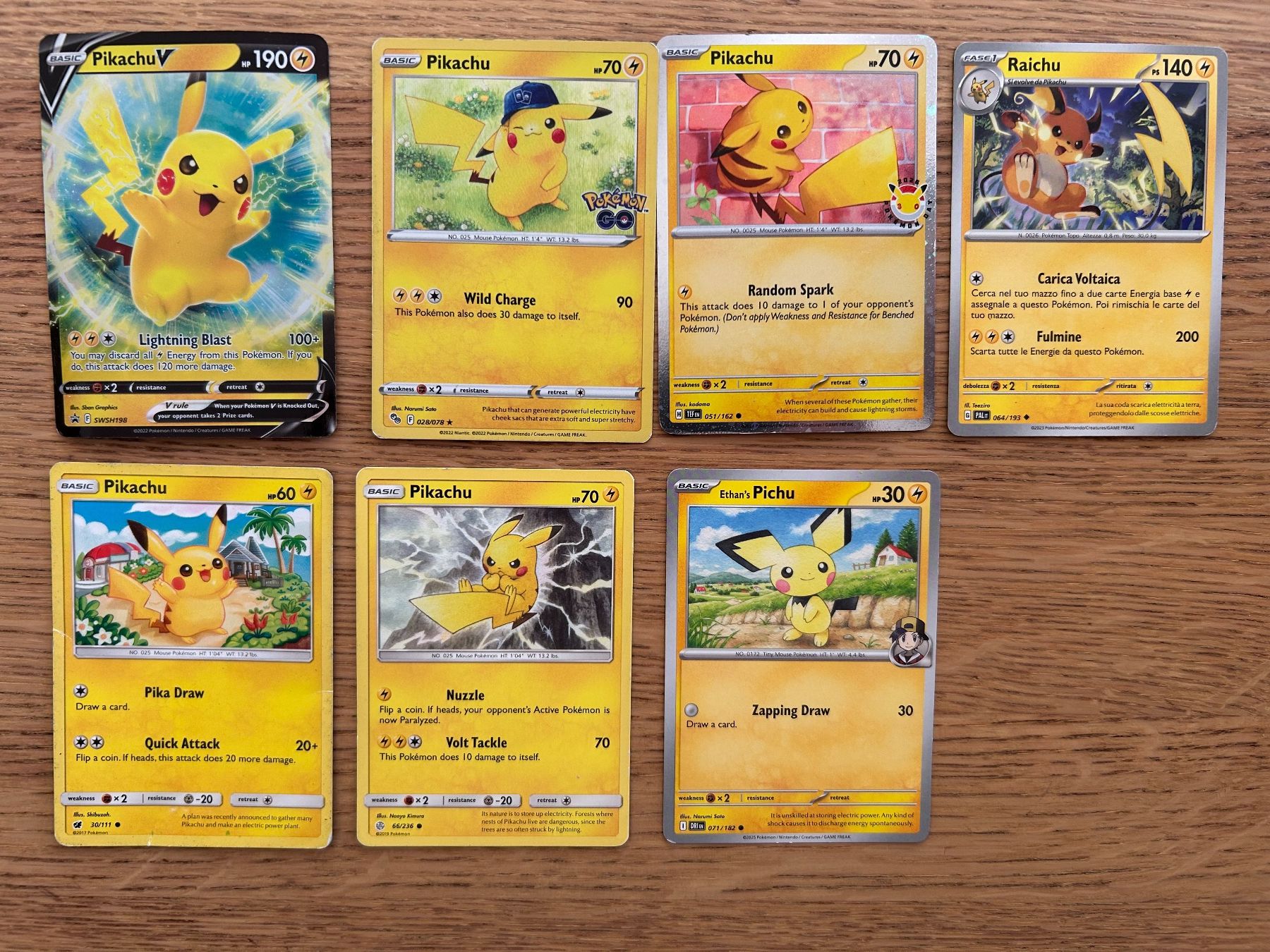 Pokémon Sammelbilder & Trading cards: Pokemon Karten Set: Pikachu & Raichu - Top – Gebraucht aus Baden von eklym