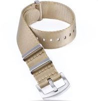 20mm Nato Textil Uhren-Armband Khaki, Nylon, Top-Qualität