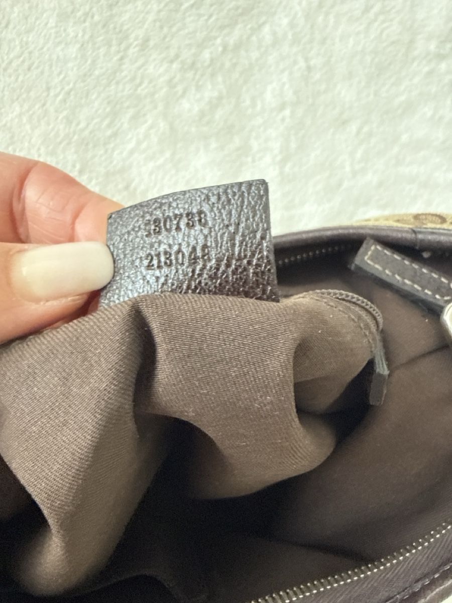 Gucci Borse da donna: Gucci Handtasche, Canvas-Leder. Gebraucht – Usato da St. Gallen venduto da SYu_1122 4