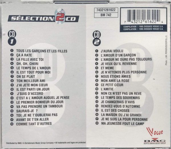 CDs: 2 CDs FRANCOISE HARDY - CHANSONS – Gebraucht aus PORRENTRTUY von RABAIS_SPORT 1