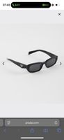 Sonnenbrille Prada Rechteckig schwarz, wie neu
