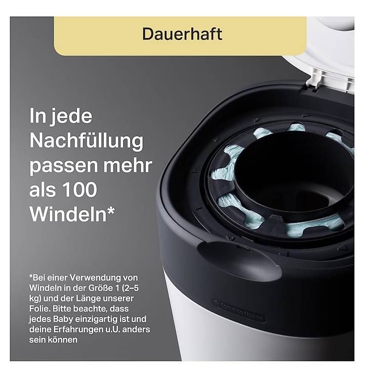 Cestini per rifiuti: Tommee Tippee Twist and Click + 3x Nachfüll – Usato da Zürich venduto da whotookmynickname 1