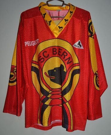 SC BERN TRIKOT SCB MAILLOT 1989/90 XXL