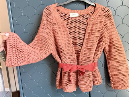 Bellissimo Cardigan Vicolo donna maglia traforata