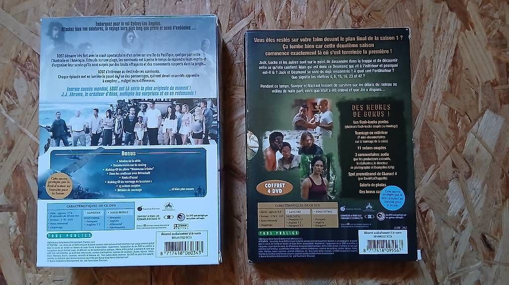 Tutti i DVDs: A vendre DVD de Lost – Usato da Lovens venduto da pat_97dj 1