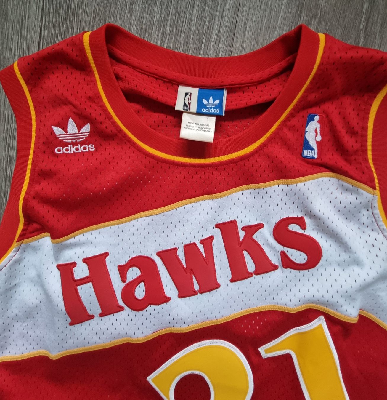 Adidas Canottiere & Pantaloni: Atalanta Hawks | Wilkins #21 | NBA – Nuovo (secondo la descrizione) da Zollbrück venduto da MiKron 4