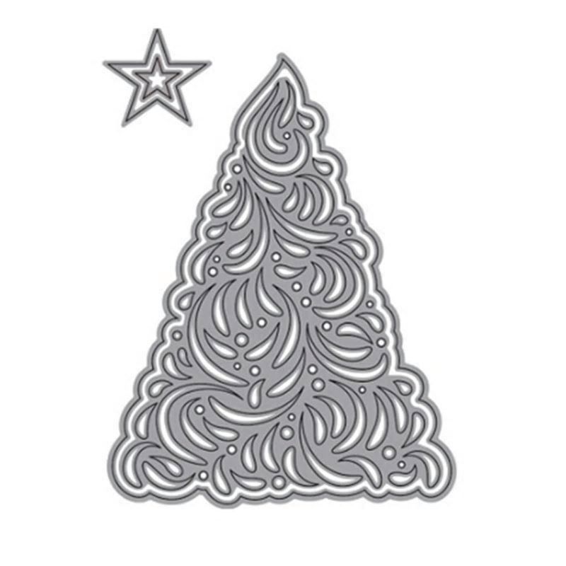 Pochoirs: WEIHNACHTSBAUM 3 STANZSCHABLONE – Neuf avec emballage d'origine à Affoltern am Albis par scrapbooking 2