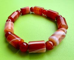 Marbel - Marmor ArmBanD… 1 cm Breit - 20cm Länge elastisch N