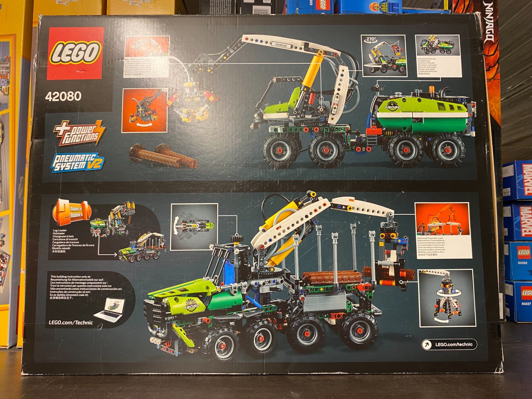 Lego Kit di costruzioni: LEGO Technic 42080 Forstmaschine - Neu & OVP – Nuovo e nell'imballaggio originale da St.Gallen venduto da Punktchen01 1