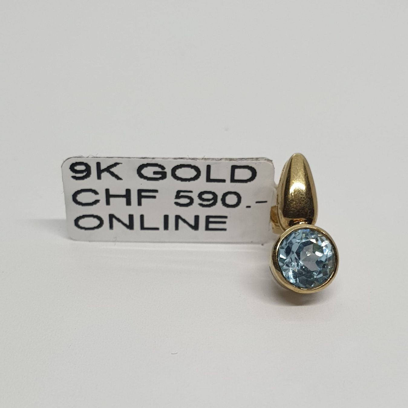 Orecchini pendenti & Orecchini a lobo: Echt 9K Gold Ohrstecker – Usato da Luzern venduto da Goldhaus-Luzern 1