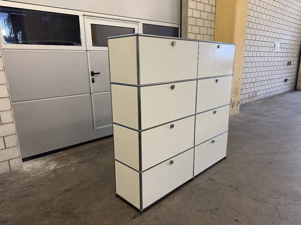 USM Regale: USM Haller Sideboard Reinweiss 2X4 – Gebraucht aus Dietikon von Kumar_Occasionen 2