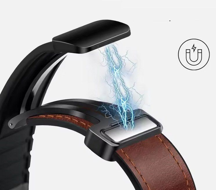 Armbänder & -reifen: Leder und Silikon armband für Fitbit Versa 3 4 Sense – Neu und originalverpackt aus Lausanne von WATCH-WORLD 4