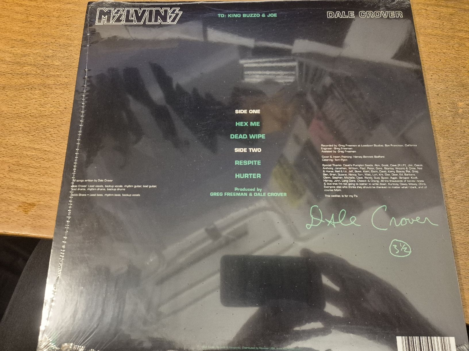 Schallplatten: Melvins - Dale Crover LP – Neu und originalverpackt aus Thun von Kissthis 1