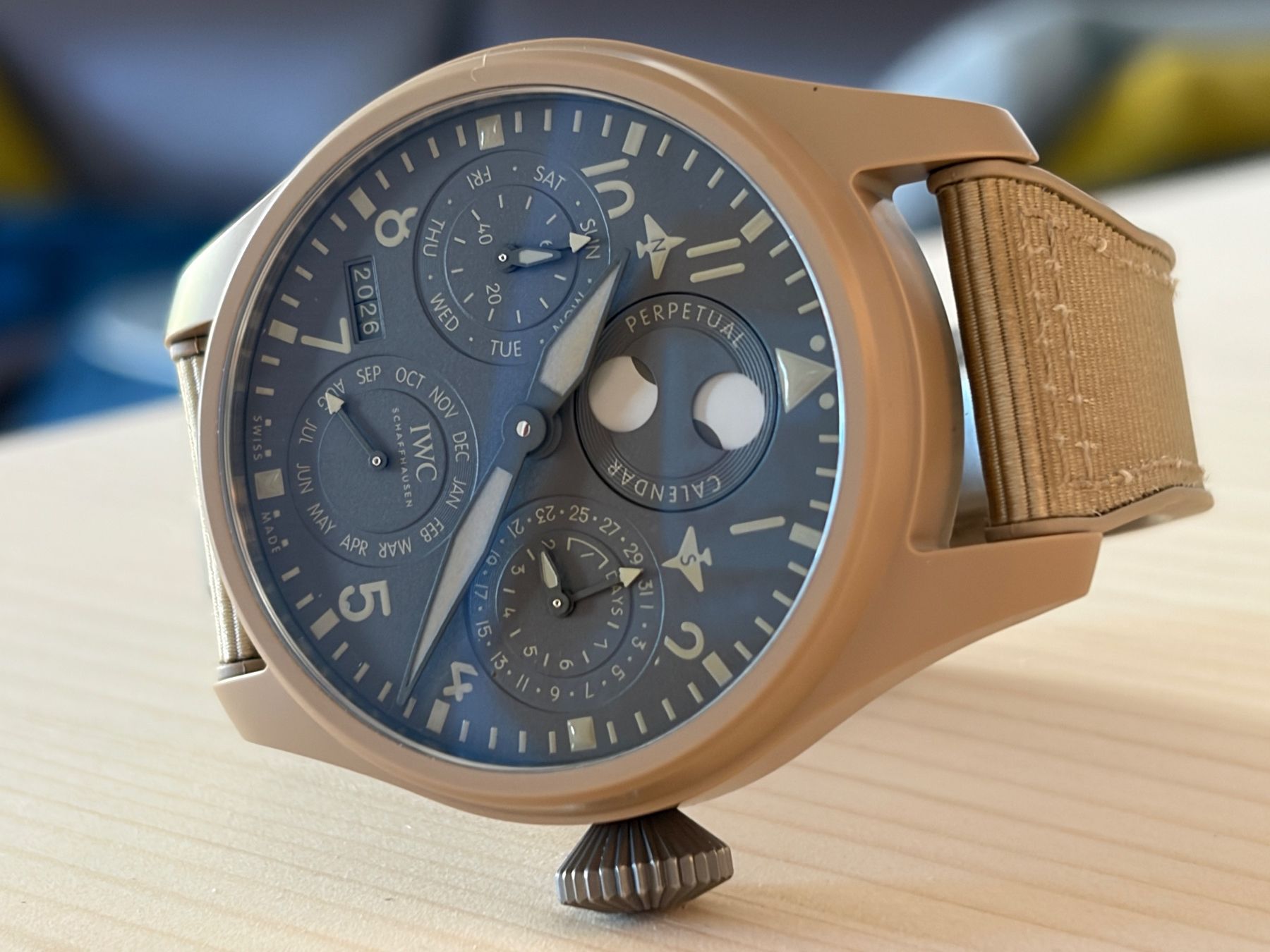 IWC Uhren: IWC Big Pilot Mojave Desert PPC – Gebraucht aus Laax GR von Ziegerfelix 1