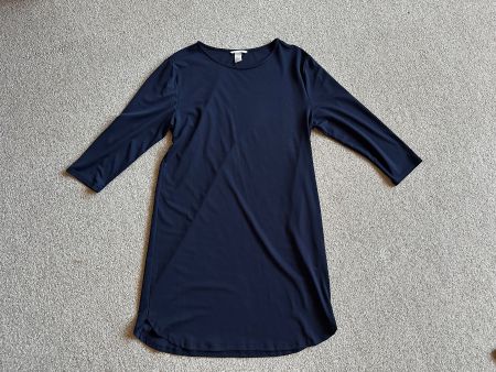 H&M Kleid Basic Grösse S dunkelblau