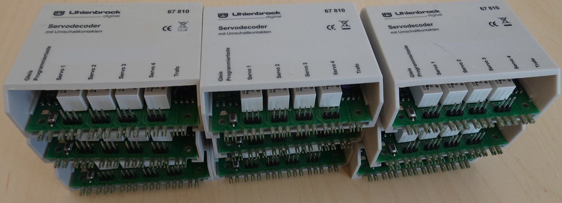Uhlenbrock Trains électriques: Uhlenbrock 67 810, Servo-Decoder – D'occasion à Grossaffoltern par berner85 3