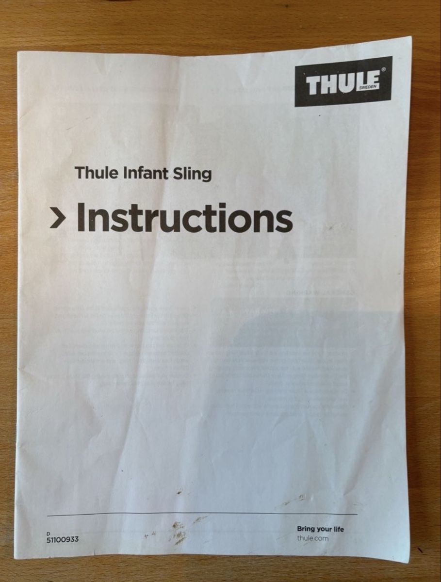 Hamac: Thule Infant Sling Hängematte – D'occasion à Bergdietikon par kto_h2cb 2