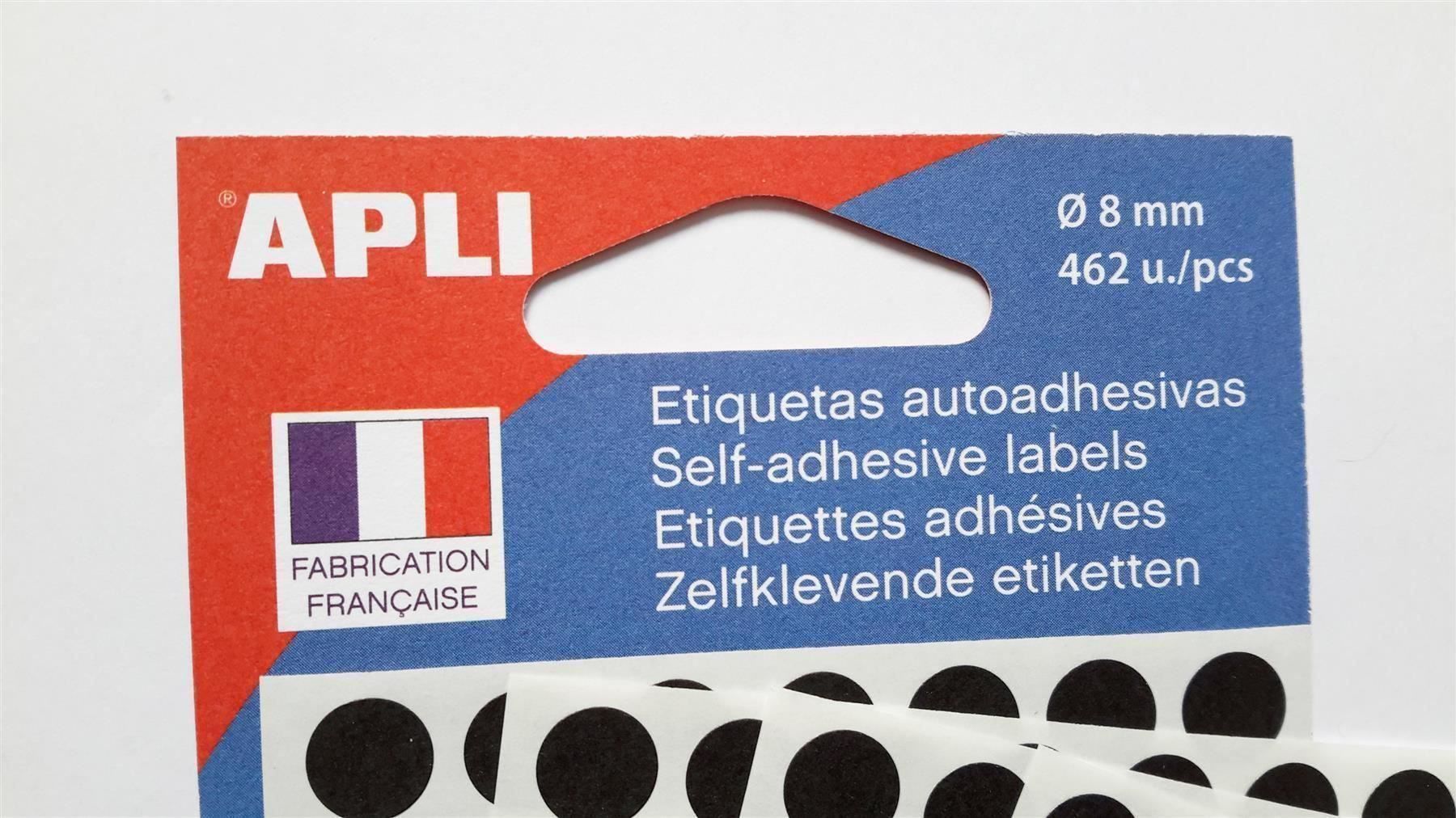 Sticker: Markierungspunkte, schwarz, 8mm, 462 St. – Nuovo e nell'imballaggio originale da St. Gallen venduto da cointec 5