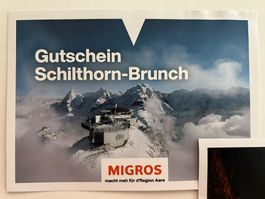 Gutschein Schilthorn-Brunch 25% Rabatt inkl. Fahrt (bis 4 P)