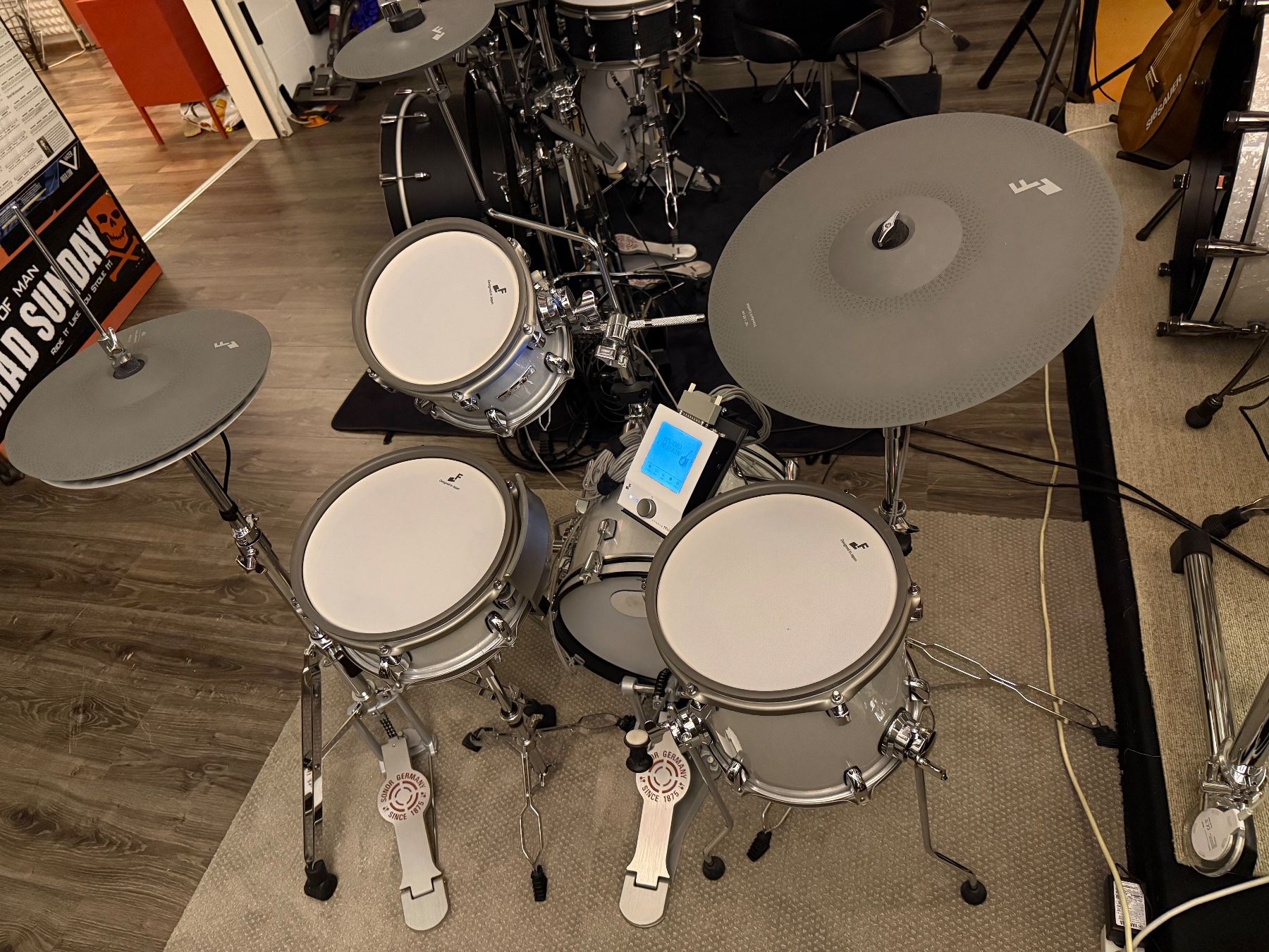 Strumenti musicali: EFNOTE Mini E-Drum Set – neuwertig / nie live gespielt – Nuovo (secondo la descrizione) da Walterswil SO venduto da LA64 3