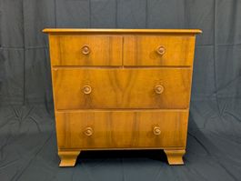 Vintage Holz Kommode Mid-Century Design Schubladenmöbel