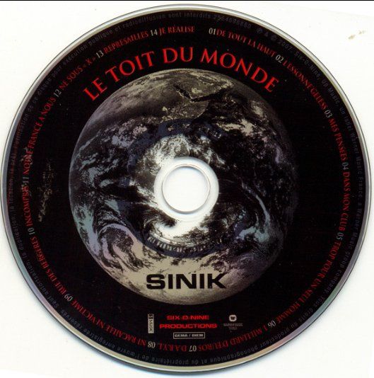 CD: CD Sinik Le Toit du Monde -CD Original QUE LE CD!!!! – Usato da St-Prex venduto da eme_kc29 2